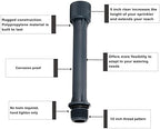 Eden 98063 Multi-Adjustable Flex Design Above Ground Irrigation Garden Sprinkler System, Sprinkler & Hose, DIY Plant Watering Set & 99999 Sprinkler Extensions 5 inches, 10 pc Set - Image 6