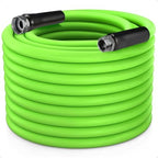 Heavy Duty Garden Hose 5/8 Inch x 200ft - Kink Resistant Lightweight Hybrid Hose, Leak Proof Rustproof Water Hose for Outdoor Watering by Greenleisure
