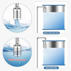 4Pcs Automatic 304 Stainless Steel Water Float Valve, 1/2Inch to 3/4Inch Automatic Water Shut Off Float Valves, Auto Water Level Control System for Water Tank, Livestock Trough, Pool, Garden Hose - Image 5