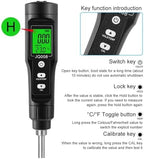 Digital Soil PH Meter, 7-in-1 Soil Tester for Moisture Sunlight Temperature Humidity Garden Farm(Without Wire) - Image 3