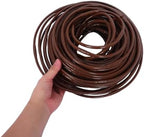 1/4 Inch Brown Drip Irrigation Tubing PVC Garden Watering Line 100ft - Image 4