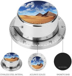 Mechanical Kitchen Timers for Cooking,Desert Sky Printed 60 Minute Magnetic Countdown Timer,Cute Cooking Timers with Alarm,Stainless Steel Time Timer Manual No Batteries Required - Image 3