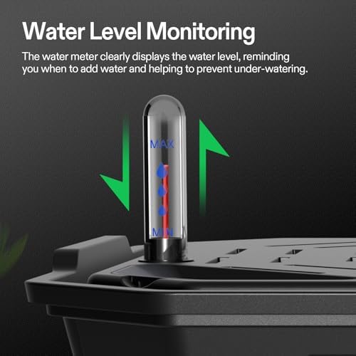 VIVOSUN 8-Pack FlexFeed Self-Watering Pots, Auto Irrigation Fabric Pot Base with Water Meter & Maintenance Window, for Use Indoors/Outdoors in Grow Tents, Greenhouses, Gardens - Image 5