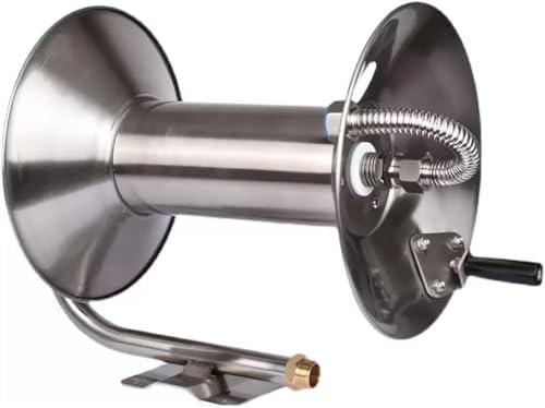 Heavy Duty Wall Mount Hose Reel Stainless Steel Hose Holder for Garden,3/4" Hose by Unknown