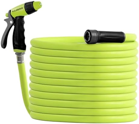 Garden Hose 5/8 in. x 50 ft.,Lightweight All-Weather Water Hose, Durable and Flexible by GAOLLY