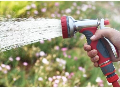 Garden Hose Nozzle with 9 Modes, Adjustable Pressure - Image 4