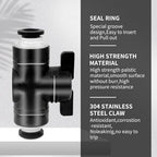 1/2 Push to Connect Ball Valve Union Air Flow Control Valve Quick Connect Tube Fittings Pneumatic Valve Air Hose Fittings 10pack - Image 2