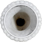 Urn Planter for Outdoor Garden, 26 Inch, Antique White - Image 6