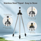 Oscillating Lawn Sprinklers, Sprinkler Tripod for Large Area - Image 7