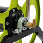 Garden Hose Reel, Portable Metal Hose Reel, Floor Mounted/Wall Mounted, Water Hose Holder for 328.1FT Hose, 0.55" Connection Diameter - Image 6