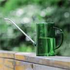 Long Spout Watering Can - Stainless Steel Watering(Green) - Image 6