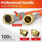 SPECILITE Garden Water Hose 100 ft x 5/8" for yard, Heavy Duty & Flexible - Image 6