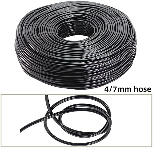 Greenhouse Brass Drip Irrigation Watering Kit System 1/4''Automatic Garden Self Water Flower Lawn Adjustable Dripper Atomizer - Image 5