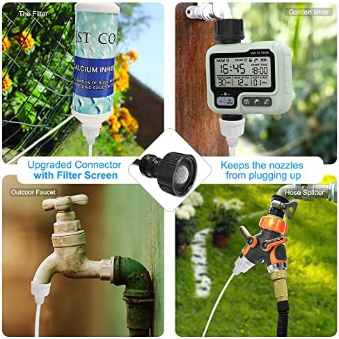 Misters for Outside Patio,White Misting System for Cooling Outdoor,50Ft|15M - Image 2