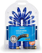 Camco Self-Coiling Water Hose with Brass Fittings, 40 Ft, 0.5 In ID, 41985 - Image 6