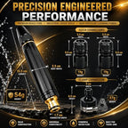 2026 Upgraded High Pressure Power Washer Nozzle with Connector Set, Adjustable Garden Hose Sprayer for Car Washing, Patio Cleaning, Watering, Durable Metal Hose Attachment for Outdoor Cleaning(2 PCS) - Image 2