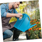 Long Mouth Watering Can 10L Plastic Blue with Precise Watering - Image 3