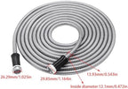 HOSTIC 100 FT 304 Stainless Steel Hose Flexible Lightweight Metal Garden Hoses Portable water pipe Suitable for Indoor and Outdoor - Image 5