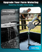 Auto Shut-Off Water Nozzle Kit for Stock Tank – Automatic Livestock Waterer Valve Prevents Overflow, Fits Horse, Cattle, Goat Farm Water Troughs with Nozzle Holder - Image 3