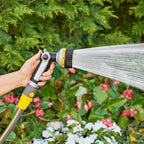 Member Marks Professional Garden Hose Nozzle Set - 3 Piece Deluxe Watering Kit with Ergonomic Grip - 10 Pattern Nozzle and Quick Connect Adapter - Image 7