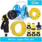 Garden Hose Flexible and Expandable Latex Water Hose with Retractable Solid Brass Fittings and Nozzle Kink Free Lightweight Collapsible Expending Hose (Color : Water Pipe+10m Set) - Image 2