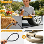 50 FT Garden Hose, Non-Expanding Water Hose, Ultra-Light & Flexible, Burst-Resistant, Kink-Free, High-Pressure Garden Hose All-Weather Use for Lawns, Gardens, and Outdoor Cleaning - Image 4