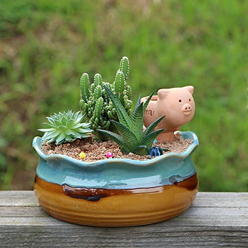Cute Animal Shaped Red Pottery Self Watering Stakes Watering Globes Pack of 5 - Image 5