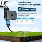 [No Blutooth Hub Required] Sprinkly Smart Lawn & Garden Hose Wifi Water Timer – 1 Zone Wi-Fi 6 Sprinkler Controller, Compatible with Alexa and Google Assistant, Auto/Manual/Rain Delay, IP55 Waterproof - Image 6