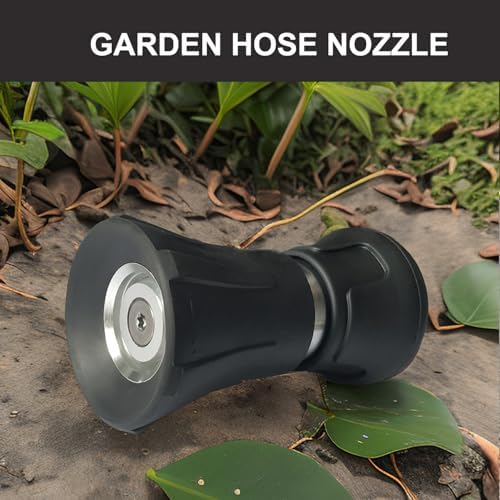 2 Pack Heavy Duty Fireman Style Hose Nozzle - Fits All Standard Garden Hoses - High Pressure Sprayer Nozzle to Wash Your Car or Water Your Garden – Leak Proof (Black) - Image 5