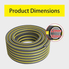 Garden Hose Heavy Duty Kink Free Water Hose for Large Yard Outdoor Watering Gray-4-points 15m - Image 6