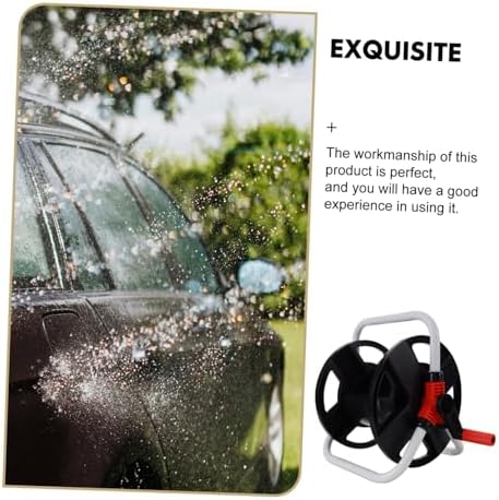 VANZACK Freestanding Garden Hose Reel Durable Hose Holder for Various Versatile Watering Organizer for Patio Use Stylish and Functional Hose Storage - Image 6