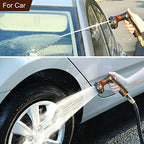 FANHAO Heavy Duty Garden Hose Nozzle, Metal Hose Sprayer Easy Thumb Control - Image 6
