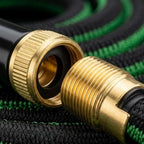 High Pressure Garden Hose 25 FT, Heavy Duty 700 PS 25FT 700PSI High Pressure Garden Hose Leak Proof PVC 10-Spray Nozzle - Image 3