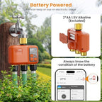 WiFi Sprinkler Timer 3 Zone, Smart Water Timer with Brass Inlet & Outlet - Image 7