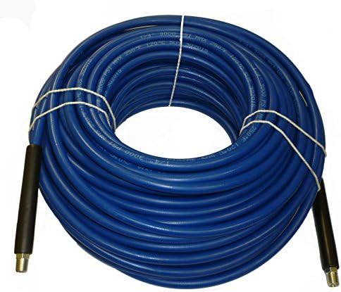 1/4" x 150' Blue Carpet Cleaning Solution Hose 3,000 PSI by Propulse