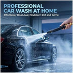 High Pressure Hose Nozzle Heavy Duty, Brass Garden Hose Nozzle Direct Jet Stream, Water Hose Nozzle for Car Washing, Patio Cleaning, Watering(Starter Pick) - Image 4