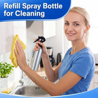 12 Pack 250ml Aluminum Spray Bottles Empty Reusable Refillable Mister Metal Silver Water Sprayer Tool for Hair Hairdressing Tattooing Greening BBQ Spritzer Bottle for Smoker - Image 6