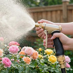 Heavy Duty Garden Hose Nozzle - Upgraded Metal Spray Gun with High Pressure & Adjustable Patterns for Efficient Plant Watering & Car Washing Adjustable Patterns - Image 7