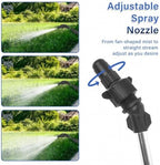 Telescoping Garden Spray Wand, Adjustable Nozzle Aluminum Hose Sprayer - Image 5