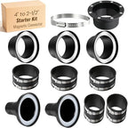 Magnetic Dust Collection Fittings,8 high-strength magnets,One-to-Many Magnetic Starter Kit,1s connect and disconnect—enabling efficient hose transfer between different machines by Pump