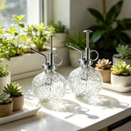 Glass Plant Mister Spray Bottle for Gardening, 8oz, Set of 2 - Image 2