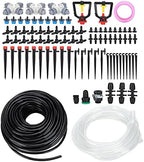30m Drip Irrigation Kit, Automatic Watering System for Garden, 4mm Micro Spray Hose with Nozzles Valves Adapters Drippers, for Potted Plants Greenhouse Balcony - Image 5