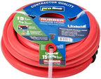 Underhill Proline Rubber Series Heavy-Duty Garden Hose for Hot or Cold Water, Lightweight, 500 PSI BP, 150 PSI WP, H58-015PRO-R 5/8 Inch x 15 ft Red by Underhill