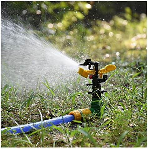 Garden Sprinkler Garden Rotating Nozzle with Supporting Nail, Seesaw Nozzle, Adjustable Angle Water Nozzle for Irrigating Lawn 1 (Color : 1I2) - Image 3