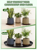 Kalolary 20 Inch Plant Saucer for Potted Plant Silicone Plant Trays - Image 5