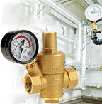 DN15 Brass Pressure Regulator, Water Pressure Reducer, G Thread Water Pressure Regulator Reducer for Tap Water Equipment - Image 5