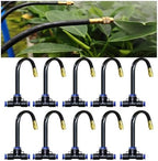 Drip Irrigation Fitting Kit 360 Adjustable Brass Mist Sprayers by Unknown
