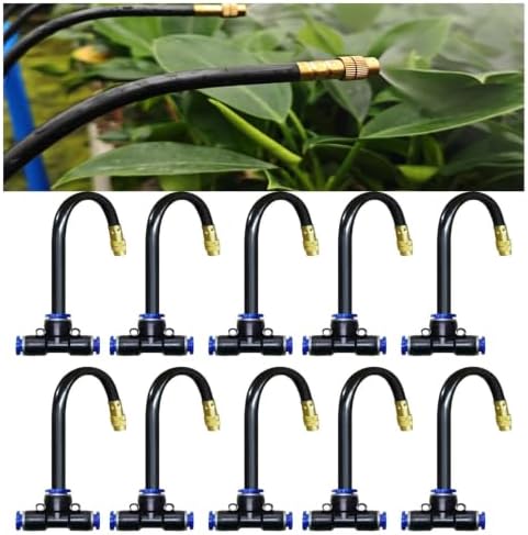 Drip Irrigation Fitting Kit 360 Adjustable Brass Mist Sprayers by Unknown