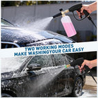 Pressure Washer Short Gun w/Foam Can 3/8" Thread x Quick Socket - Image 2