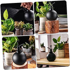 Watering Can and Spray Bottle 500ml Stainless Steel Xmas Black - Image 6